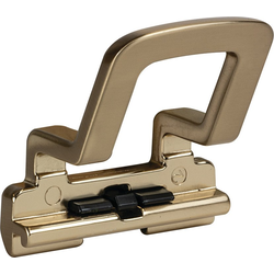 Coat Hook for Symphony Wall Mount System, Matt Gold