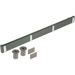 66 Inch Height Veritcal Mount for Symphony Wall Mount System, Slate