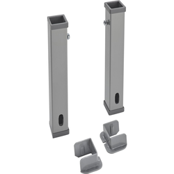 Adjustable Top Shelf Extender Bracket for 5300/5700 Series Pantries, Silver