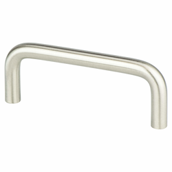 25% OFF Berenson Zurich 3-Inch Center to Center Brushed Nickel Steel Pull, Contemporary Design, Ideal for Modern Cabinets and Drawers