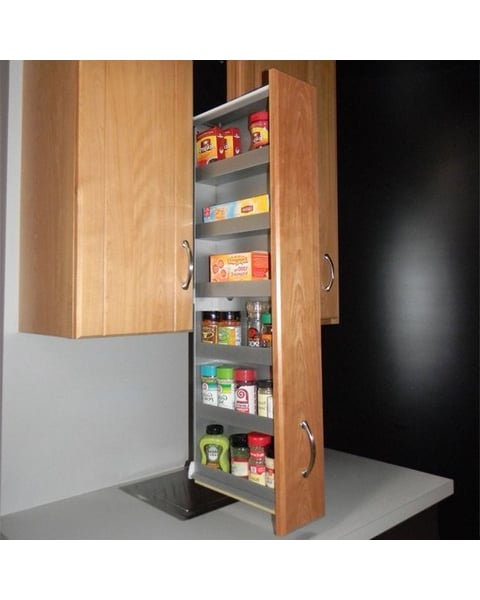 Dropout Cabinet Fixtures 8003L, Shelf Spice Rack/Storage System