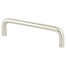 25% OFF Berenson Zurich 4-Inch Center to Center Brushed Nickel Steel Pull, Contemporary Style, Ideal for Cabinets and Drawers