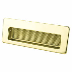 25% OFF Berenson Zurich Contemporary Gold Recess Pull, 4-1/2 Inches x 1-11/16 Inches, Brass Material, Ideal for Modern Home Decor