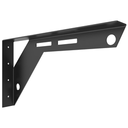18 Inch Length x 10 Inch Height Commercial Grade Workstation Bracket, Black