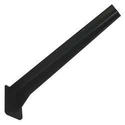 22-3/4 Inch Length x 6-1/2 Inch Height Industrial Cantilever Bracket, Black