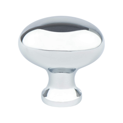 Berenson Valencia 1-3/16 Inch Diameter Polished Chrome Cabinet Knob, Zinc Material, Transitional Style, Mix and Match Collection