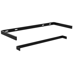 10% OFF 19-3/4 Inch Width x 8 Inch Depth Low Profile Floating Shelf Bracket- Black