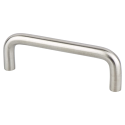 Berenson Uptown Appeal 4.1875 Inch Length Stainless Steel Cabinet Pull for Modern Interiors