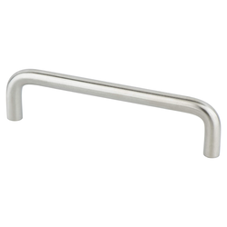 Berenson Uptown Appeal Stainless Steel 5.4375 Inch Length Cabinet Pull, Contemporary Design, Durable and Corrosion Resistant