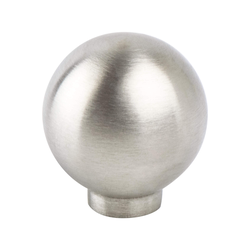 Berenson Uptown Appeal 1 Inch Diameter Stainless Steel Contemporary Cabinet Knob, Perfect for Modern Decor