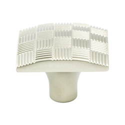Berenson Virtuoso 1-3/16 Inch Diameter Satin Nickel Cabinet Knob, Zinc Material, Transitional Style, Mix and Match Collection