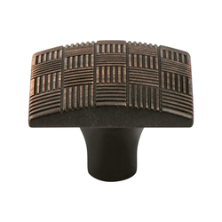 Berenson Virtuoso 1-3/16 Inch Diameter Verona Bronze Cabinet Knob, Zinc Material, Transitional Style