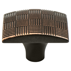 Berenson Virtuoso 1-3/8 Inch Diameter Verona Bronze Cabinet Knob, Zinc Material, Transitional Style, Mix and Match Collection