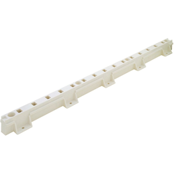 Pilaster Quick Tray Supports with 5/16 Inch Standoff for Face Frame Cabinet, White