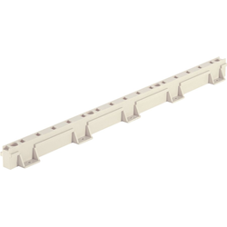 Pilaster Quick Tray Supports with 5/16 Inch Standoff for Face Frame Cabinet, Cream