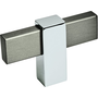 Black Brushed Nickel/Polished Chrome
