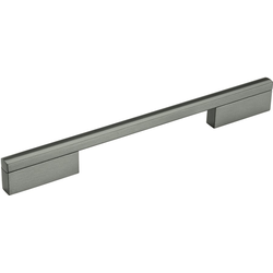 8 Inch Center-to-Center Separa Cabinet Pull, Black Brushed Nickel