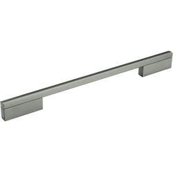 10-1/16 Inch Center-to-Center Separa Cabinet Pull, Black Brushed Nickel