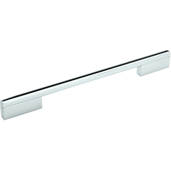 10-1/16 Inch Center-to-Center Separa Cabinet Pull, Polished Chrome