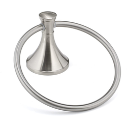 Palermo 6-3/32 Inch Width Towel Ring, Brushed Nickel