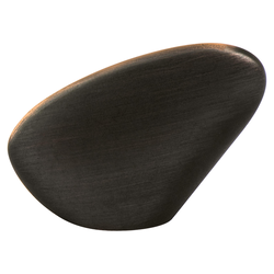 Berenson Vibrato Traditional Knob, 1-11/16 Inch Diameter, Verona Bronze Finish, Zinc Material, Ideal for Traditional Homes