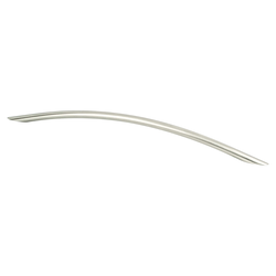 Berenson Alto 11-5/16 Inch Center to Center Brushed Nickel Cabinet Pull, Contemporary Steel Handle for Modern Home Decor