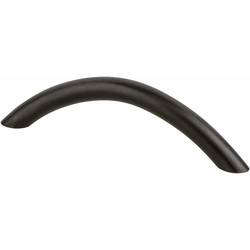 Berenson Alto 3-3/4 Inch Center to Center Verona Bronze Cabinet Pull, Contemporary Advantage Three Collection