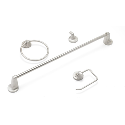 Soho Value Pack Bathroom Accessory Set, Satin Nickel