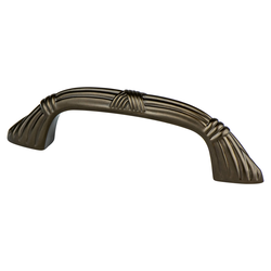 25% OFF Berenson Toccata 3 Inch Center to Center Oil Rubbed Bronze Cabinet Pull, Artisan Style Zinc Material