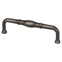 25% OFF Berenson Forte 4 Inch Center to Center Verona Bronze Cabinet Pull, Classic Comfort Collection