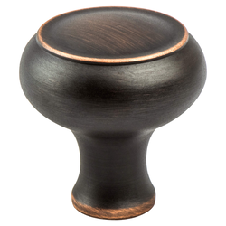 25% OFF Berenson Forte 1-5/8 Inch Diameter Verona Bronze Cabinet Knob, Classic Comfort Series, Zinc Material, Transitional Style