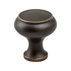 25% OFF Berenson Forte 1-1/4 Inch Diameter Verona Bronze Cabinet Knob, Zinc Material, Transitional Style