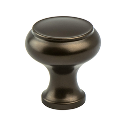 25% OFF Berenson Forte 1-1/4 Inch Diameter Oil Rubbed Bronze Cabinet Knob, Zinc Material, Transitional Style, Classic Comfort Series