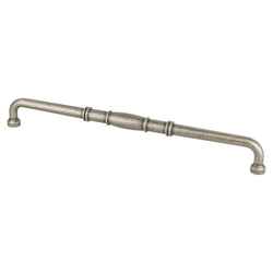Final Sale, Special Order, Berenson Forte 18 Inch Center to Center Weathered Nickel Appliance Pull, Zinc Material, Transitional Style