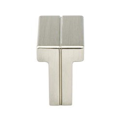 Berenson Skyline 1-3/8 Inch Length Brushed Nickel Cabinet Knob, Contemporary Zinc Material with Uptown Appeal
