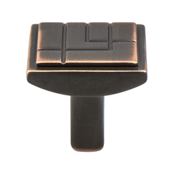 Berenson Oak Park Artisan Style 1-1/8 Inch Diameter Verona Bronze Cabinet Knob, Zinc Material, Perfect for Consumers and Professionals