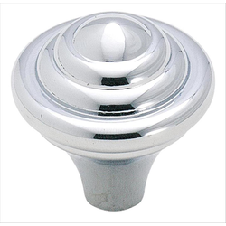 Clearance Sale, Divinity 1-1/4 Inch Diameter Polished Chrome Cabinet Knob