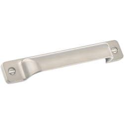 Torino 5-1/32 Inch Center to Center Transitional Cabinet Pull, Brushed Nickel
