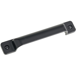 Torino 5-1/32 Inch Center to Center Transitional Cabinet Pull, Matte Black