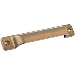 Torino 5-1/32 Inch Center to Center Transitional Cabinet Pull, Champagne Bronze