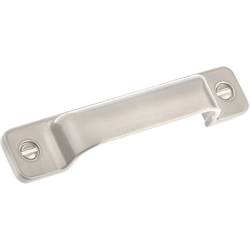 Torino 3-25/32 Inch Center to Center Transitional Cabinet Pull, Brushed Nickel