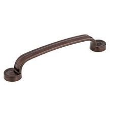 Arezzo 5-1/32 Inch Center to Center Traditional Cabinet Pull, Honey Bronze