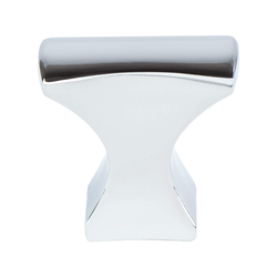 Berenson Aspire 1-1/4 Inch Length Polished Chrome Cabinet Knob, Zinc Material, Transitional Style