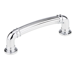 Casoria 3-25/32 Inch Center to Center Traditional Cabinet Pull, Chrome
