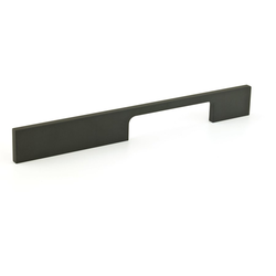Aversa 6-5/16 Inch Center to Center Contemporary Cabinet Pull, Matte Black