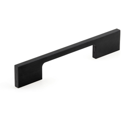 Aversa 3-25/32 Inch Center to Center Contemporary Cabinet Pull, Matte Black