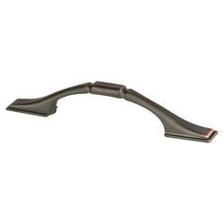Berenson Advantage Plus 1, 3 Inch Center to Center, Verona Bronze Cabinet Pull, Traditional Style, Zinc Material