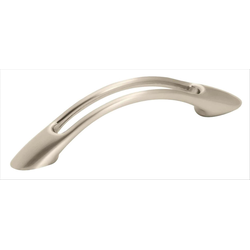Essential'Z 3 Inch Center to Center Satin Nickel Cabinet Pull