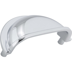 Kirkland 3 Inch Center to Center Traditional Cabinet Pull, Chrome