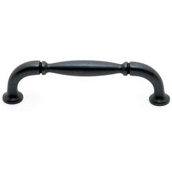 Hudson 3-25/32 Inch Center to Center Traditional Cabinet Pull, Anthracite